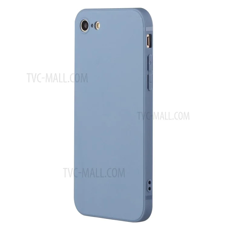 Anti-Drop Precise Cut-Out Soft TPU Straight Edge Phone Case for iPhone 7 4.7 inch/8 4.7 inch/SE (2020)/SE (2022)