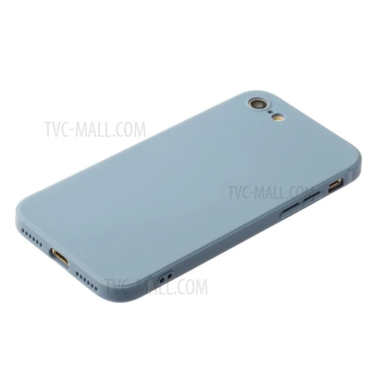 Anti-Drop Precise Cut-Out Soft TPU Straight Edge Phone Case for iPhone 7 4.7 inch/8 4.7 inch/SE (2020)/SE (2022)