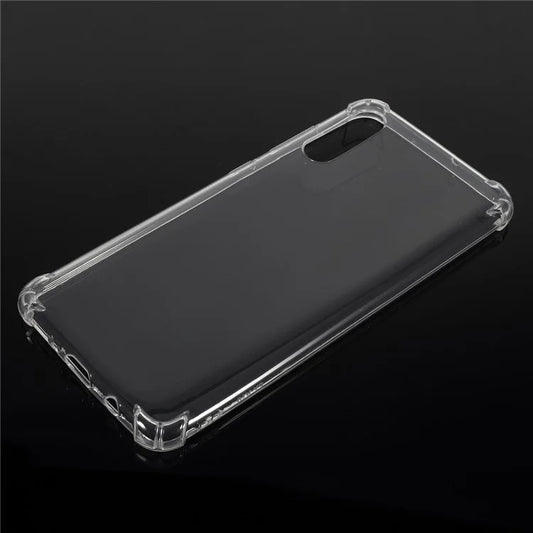 Clear Shock Absorption Soft TPU Phone Cover for Samsung Galaxy A70