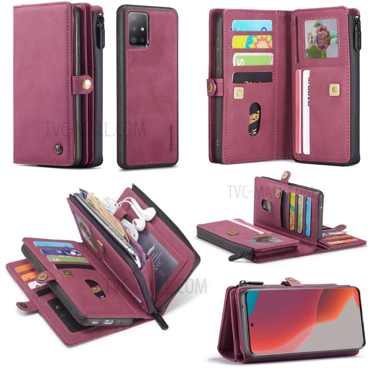 CASEME 018 Series Leather Shell for Samsung Galaxy A51 SM-A515