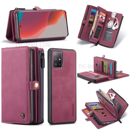 CASEME 018 Series Leather Shell for Samsung Galaxy A51 SM-A515