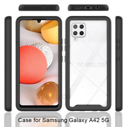 360-Degree Full Coverage TPU + PC Hybrid Case for Samsung Galaxy A42 5G
