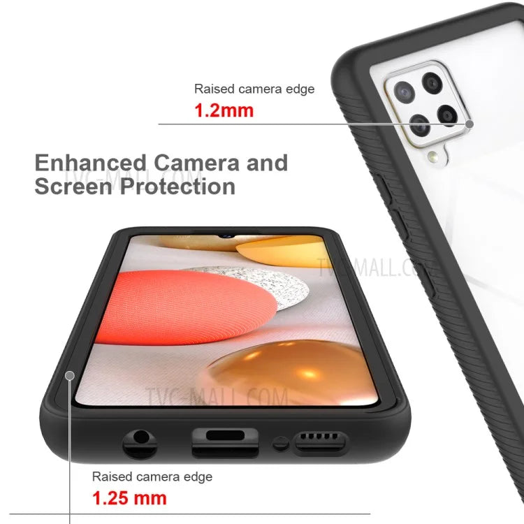 360-Degree Full Coverage TPU + PC Hybrid Case for Samsung Galaxy A42 5G