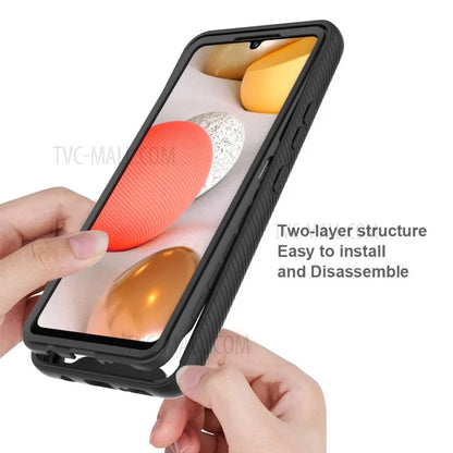 360-Degree Full Coverage TPU + PC Hybrid Case for Samsung Galaxy A42 5G