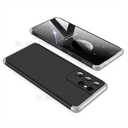 GKK Detachable 3-Piece Matte PC Protector Shell for Samsung Galaxy S21 Ultra 5G Case