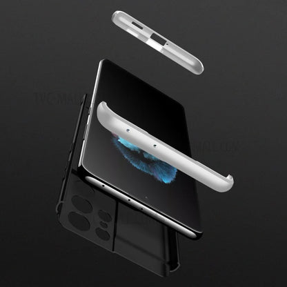 GKK Detachable 3-Piece Matte PC Protector Shell for Samsung Galaxy S21 Ultra 5G Case