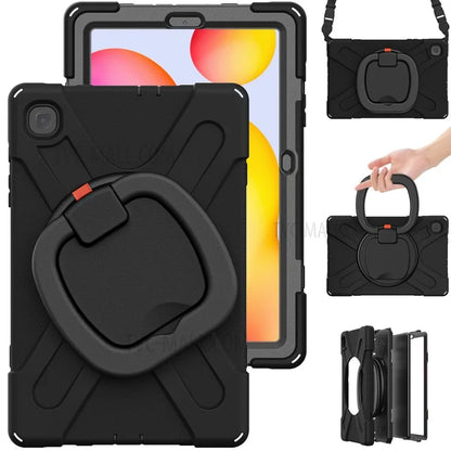 For Samsung Galaxy Tab S6 Lite (2020) P610, P615 / S6 Lite (2022) / (2024) P620 Case Kickstand Tablet Cover with Shoulder Strap