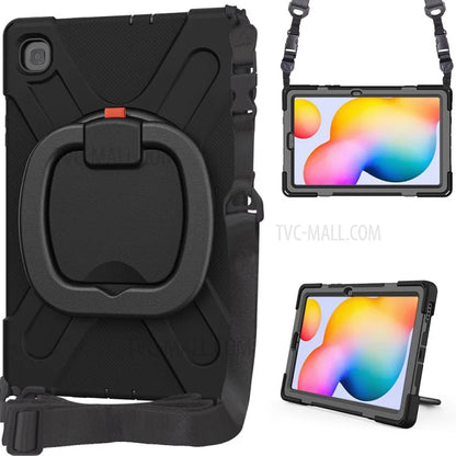 For Samsung Galaxy Tab S6 Lite (2020) P610, P615 / S6 Lite (2022) / (2024) P620 Case Kickstand Tablet Cover with Shoulder Strap