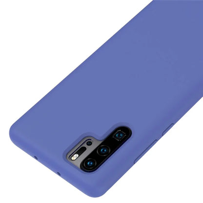 Liquid Silicone Phone Case for Huawei P30 Pro, Microfiber Lining Cushion Texture Protective Anti-Scratch Cover