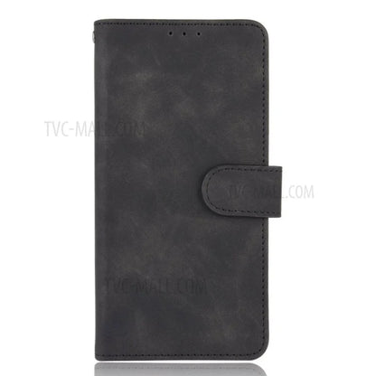 Skin-touch Feeling Leather Wallet Phone Cover with Supporting Stand for Xiaomi Mi 11 Ultra