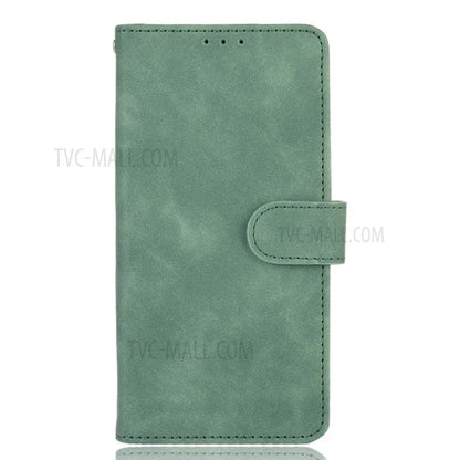 Skin-touch Feeling Leather Wallet Phone Cover with Supporting Stand for Xiaomi Mi 11 Ultra