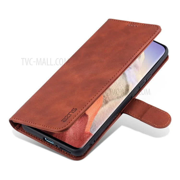 AZNS Wallet Case PU Leather Shock-Absorbent Bumper Stand Magnetic Closure Flip Folio Cover for Xiaomi Mi 11 Ultra