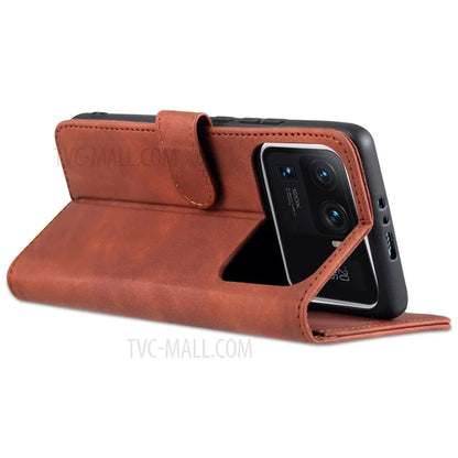 AZNS Wallet Case PU Leather Shock-Absorbent Bumper Stand Magnetic Closure Flip Folio Cover for Xiaomi Mi 11 Ultra