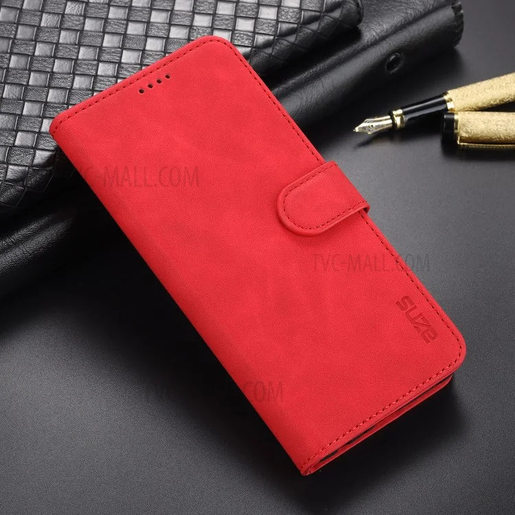 AZNS Wallet Case PU Leather Shock-Absorbent Bumper Stand Magnetic Closure Flip Folio Cover for Xiaomi Mi 11 Ultra