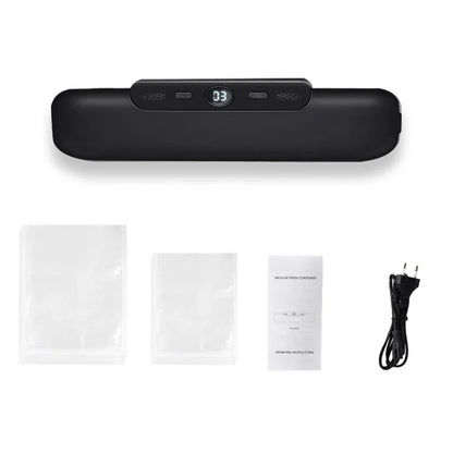 Snack Packaging Household Vacuum Sealer Fresh Keeping Sealing Machine, with 10 Vacuum Bags