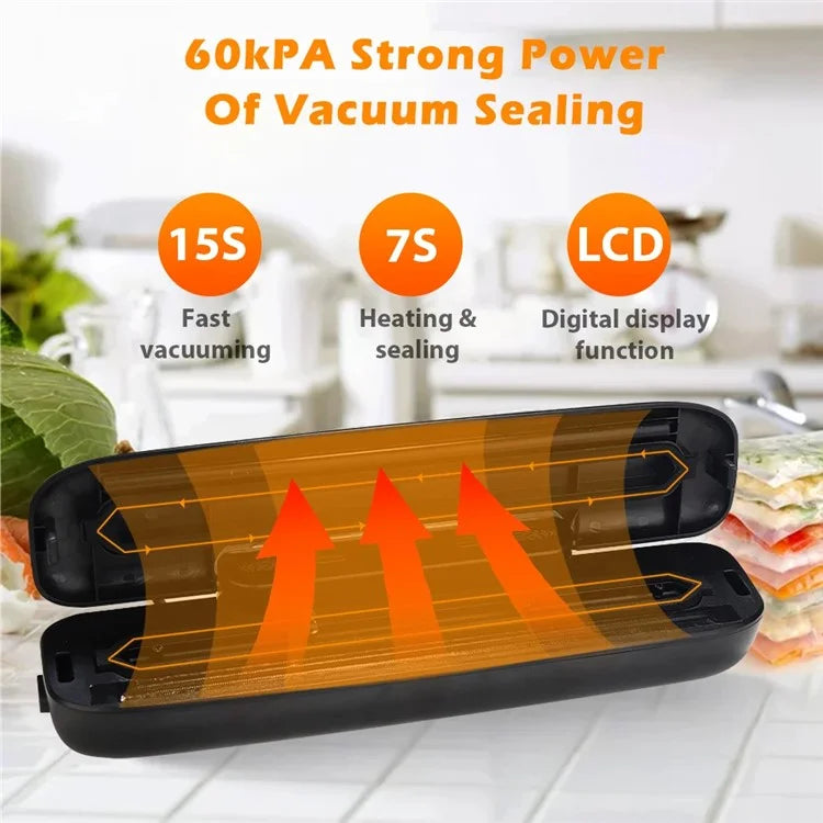 Snack Packaging Household Vacuum Sealer Fresh Keeping Sealing Machine, with 10 Vacuum Bags