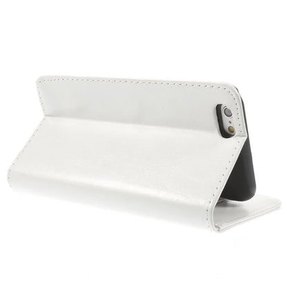 Crazy Horse Texture Folio Leather Wallet Stand Shell for iPhone 6 / 6s