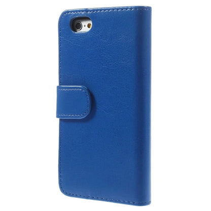 Crazy Horse Texture Folio Leather Wallet Stand Cover for iphone 6 / 6s