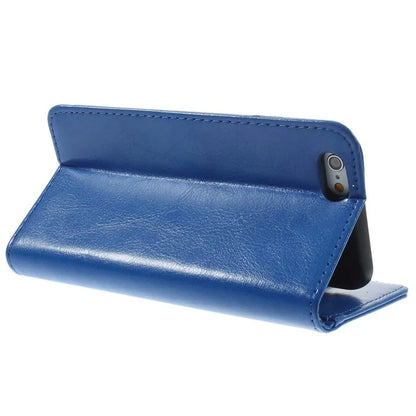Crazy Horse Texture Folio Leather Wallet Stand Cover for iphone 6 / 6s