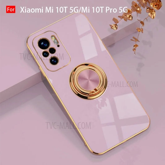 Soft TPU Case with Kickstand for Xiaomi Mi 10T 5G / Mi 10T Pro 5G / K40 / K40 Pro / Redmi Note 10S / Poco M5s 4G / Note 10 4G / Note 10 Pro / Note 10 Pro Max