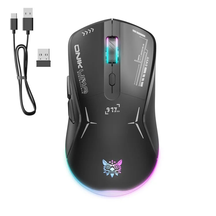 ONIKUMA CW917 Wired / 2.4G Wireless Dual Mode Gaming Mouse Ergonomic Computer Laptop Mice