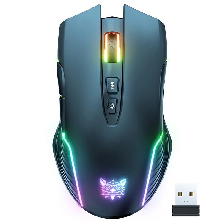 ONIKUMA CW905 Rechargeable 2.4G Wireless Gaming Mouse RGB Light Computer Mice