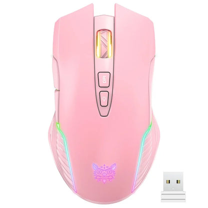 ONIKUMA CW905 Rechargeable 2.4G Wireless Gaming Mouse RGB Light Computer Mice