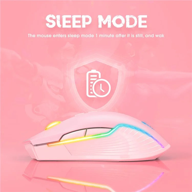 ONIKUMA CW905 Rechargeable 2.4G Wireless Gaming Mouse RGB Light Computer Mice