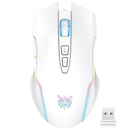 ONIKUMA CW905 Rechargeable 2.4G Wireless Gaming Mouse RGB Light Computer Mice