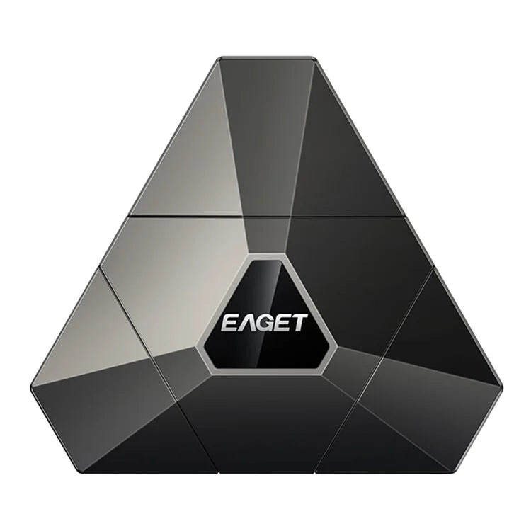 EAGET I90 USB / 8-Pin / Type-C 3-in-1 256GB U-Disk Computer Tablet Phone Flash Drive