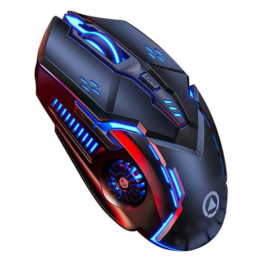 YINDIAO A9 2.4G Wireless Mouse 1200 / 1600 / 2400 / 3200 DPI Adjustable Silent 6 Keys Lighting Mouse