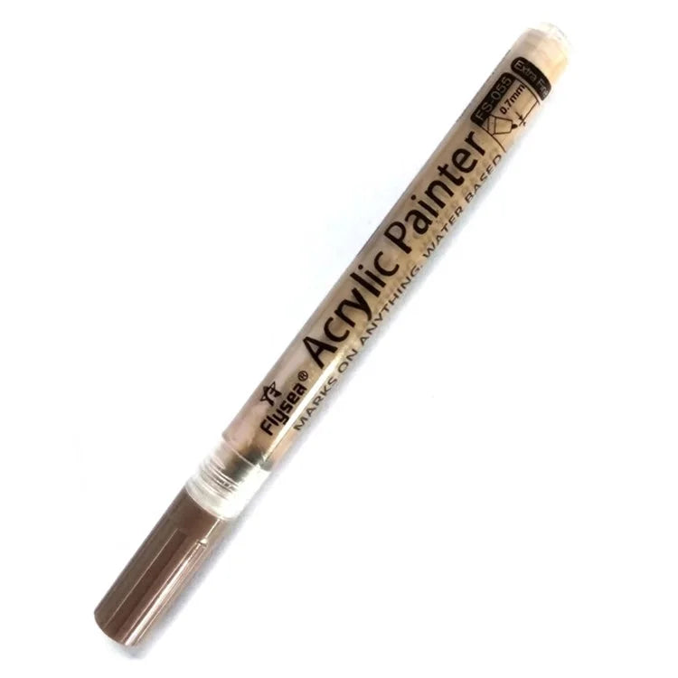 FLYSEA FS-05 0.7mm Waterproof Acrylic Marker Pen for Drawing, Coloring