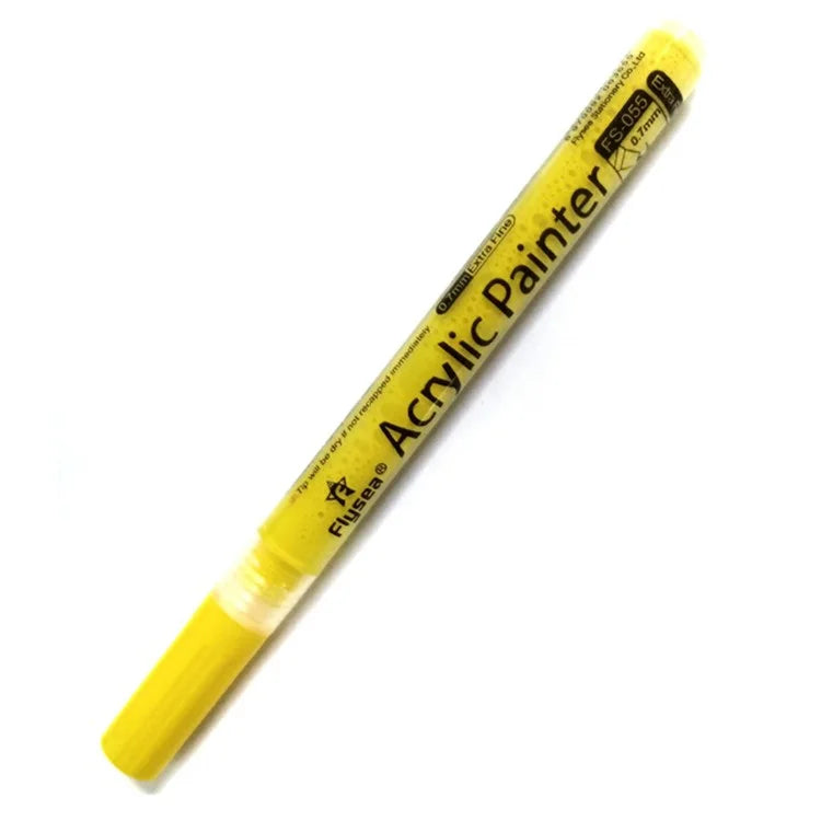 FLYSEA FS-05 0.7mm Waterproof Acrylic Marker Pen for Drawing, Coloring