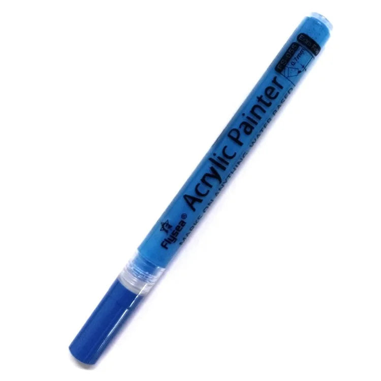 FLYSEA FS-05 0.7mm Waterproof Acrylic Marker Pen for Drawing, Coloring