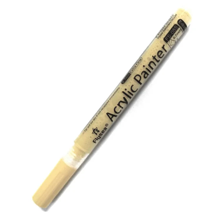 FLYSEA FS-05 0.7mm Waterproof Acrylic Marker Pen for Drawing, Coloring