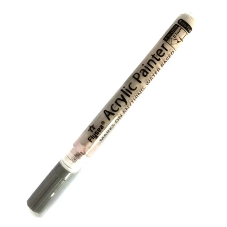 FLYSEA FS-05 0.7mm Waterproof Acrylic Marker Pen for Drawing, Coloring