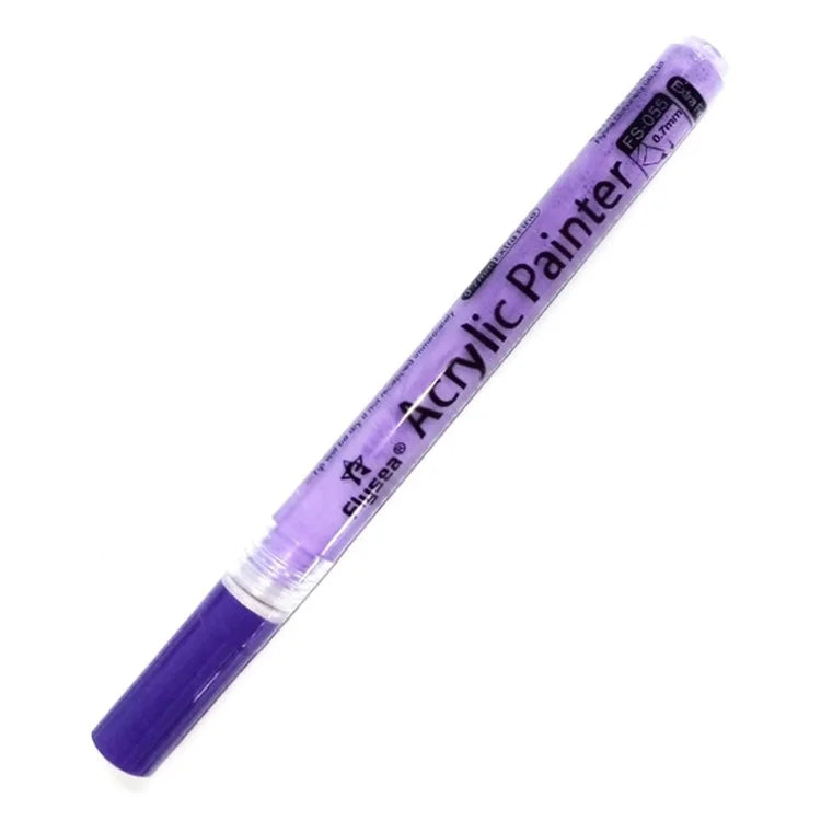 FLYSEA FS-05 0.7mm Waterproof Acrylic Marker Pen for Drawing, Coloring