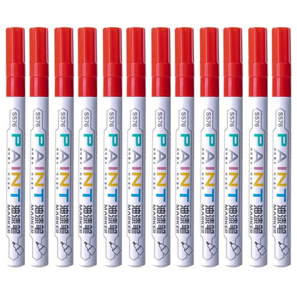 DELI S576 12Pcs / Pack Paint Pens for Artistic Drawing, DIY Crafting, Coloring, Note-Taking Marker Pen
