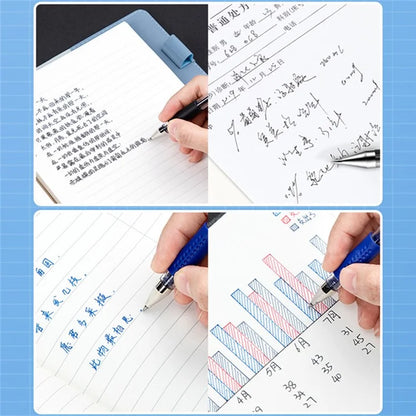 DELI 6600ES 12Pcs Gel Ink Pens Smooth Writing 0.5mm Office School Gel Pen