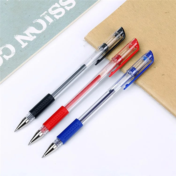 DELI 6600ES 12Pcs Gel Ink Pens Smooth Writing 0.5mm Office School Gel Pen