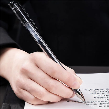 DELI 6600ES 12Pcs Gel Ink Pens Smooth Writing 0.5mm Office School Gel Pen