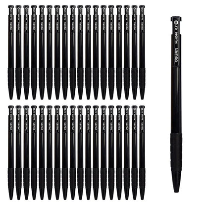 DELI 6546 36-Pack Ball Point Pens 0.7mm Bullet Tip Pen with Pen Clip for Students, Business Office