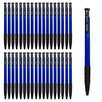 DELI 6546 36-Pack Ball Point Pens 0.7mm Bullet Tip Pen with Pen Clip for Students, Business Office