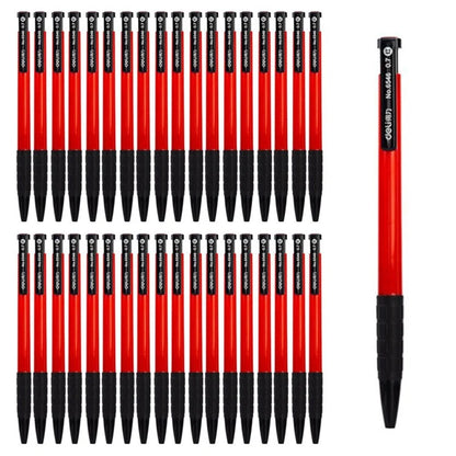DELI 6546 36-Pack Ball Point Pens 0.7mm Bullet Tip Pen with Pen Clip for Students, Business Office