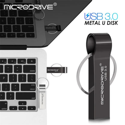 MICRODRIVE 128GB High Speed Data Transfer USB 3.0 Thumb Drive Memory Stick