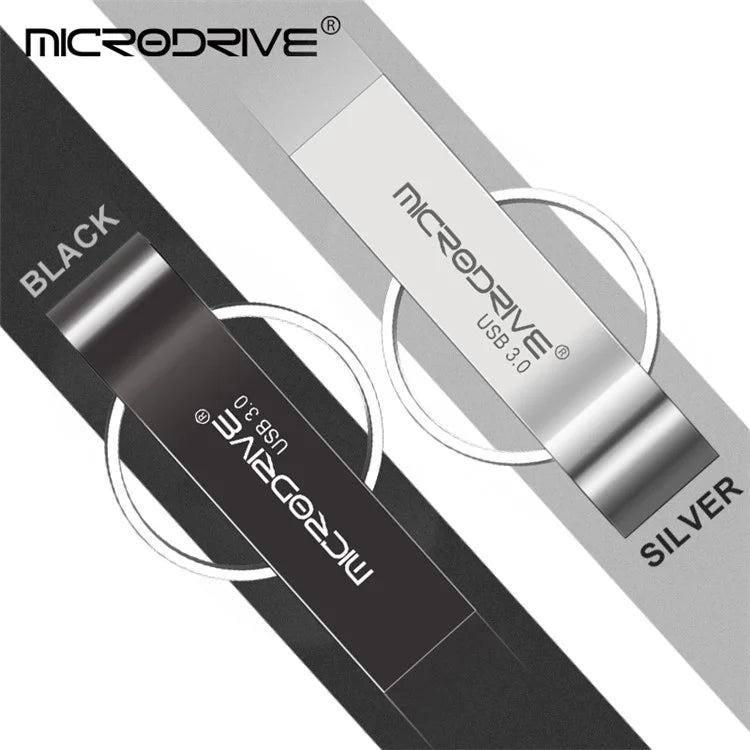 MICRODRIVE 128GB High Speed Data Transfer USB 3.0 Thumb Drive Memory Stick
