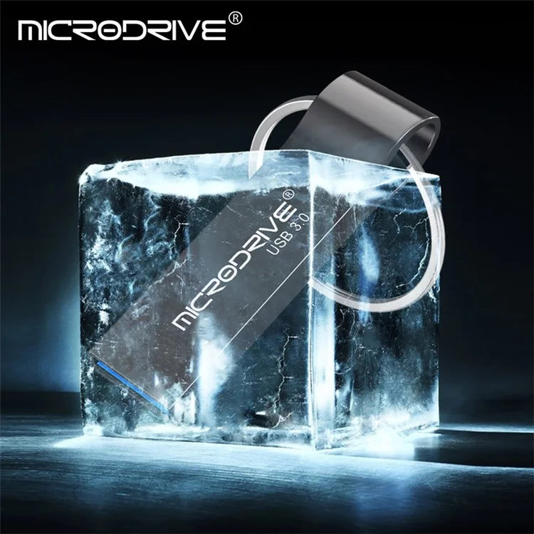 MICRODRIVE 128GB High Speed Data Transfer USB 3.0 Thumb Drive Memory Stick