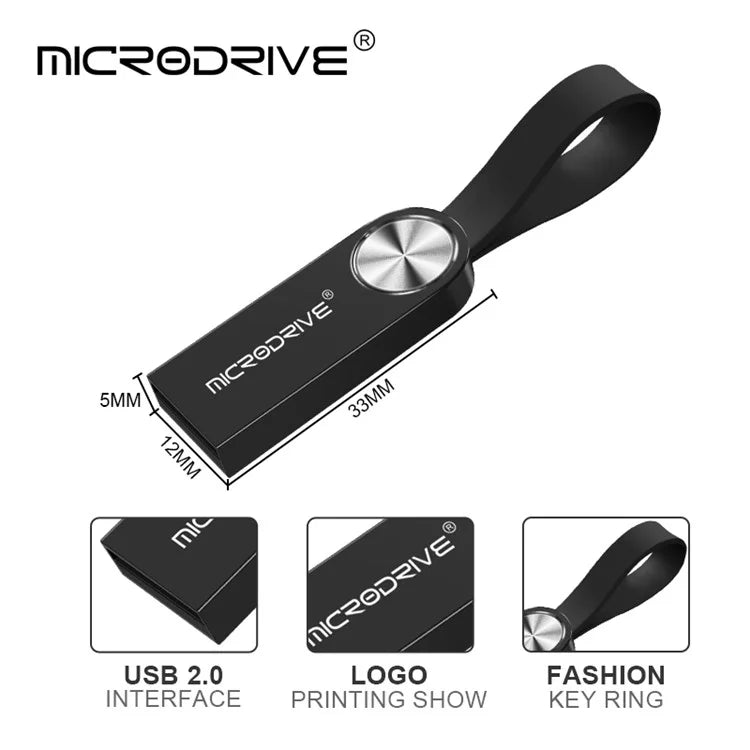 MICRODRIVE 16GB USB Flash Drive CD Veins Decor Computer Laptop U-disk