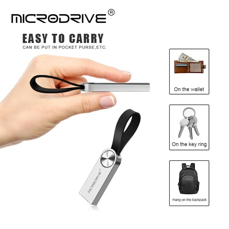 MICRODRIVE 16GB USB Flash Drive CD Veins Decor Computer Laptop U-disk