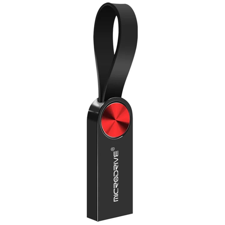 MICRODRIVE 16GB USB Flash Drive CD Veins Decor Computer Laptop U-disk+Red
